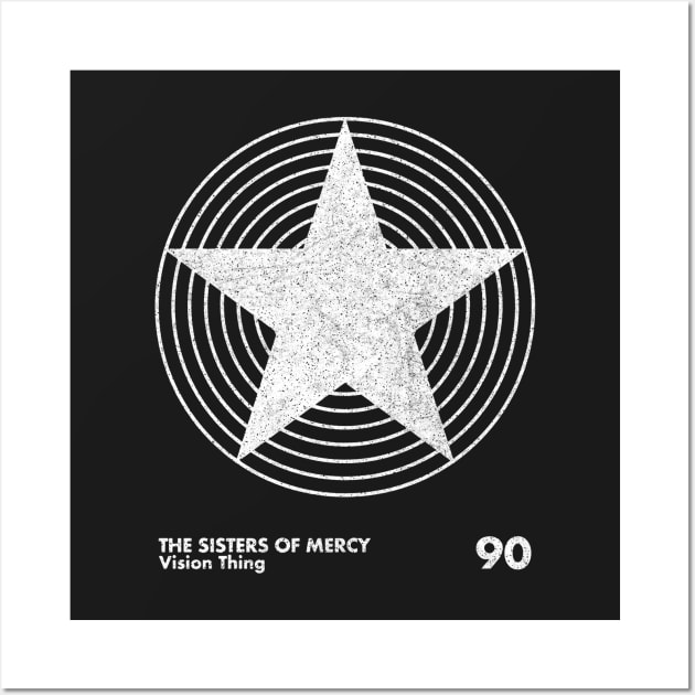 Vision Thing / Sisters Of Mercy / Minimalist Artwork Wall Art by saudade